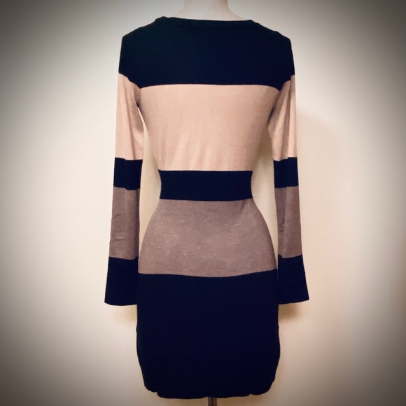 INC Striped Tunic Sweater - Picture 3 of 4